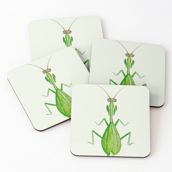 Item preview, Praying Mantis – Watercolor Insect Illustration designed and sold by Greitas.