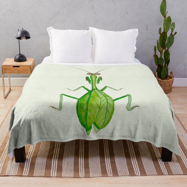 Item preview, Praying Mantis – Watercolor Insect Illustration designed and sold by Greitas.