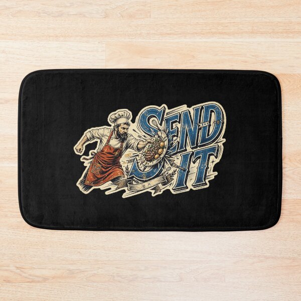 Item preview, Send It Chef Design, Send It Cook Artwork, Send It Cooking Graphic, Chef Gift, Cook Gift, Kitchen Design, Chef Life, Professional Cooking, Culinary Art, Restaurant Kitchen, Cooking Lover Gift designed and sold by Typologystudios.