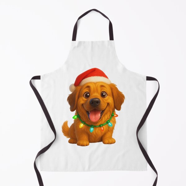 Item preview, Golden Newfie Christmas Lights designed and sold by Sillytoe.
