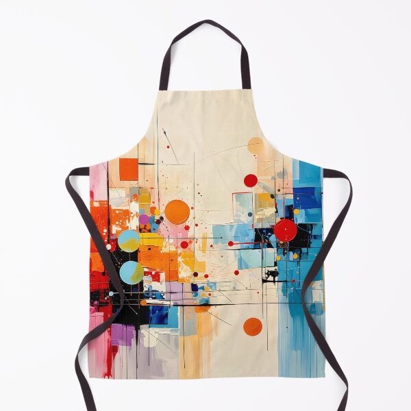 Item preview, Architectural Mid Century Geometric Abstract designed and sold by Vicky Brago-Mitchell®.