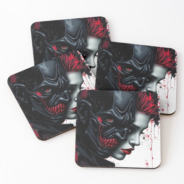 Item preview, Inner Demon Dark Alter Ego - Gothic Monster Trash Polka Art designed and sold by ERODED SELF.