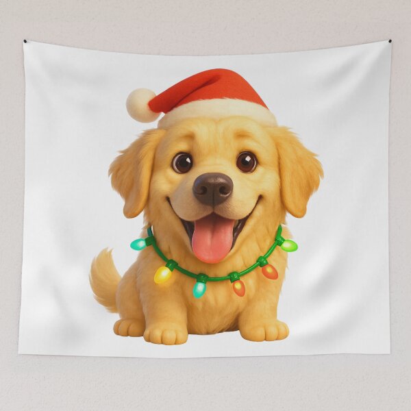 Item preview, Golden Pyrenees Christmas Cheer designed and sold by Sillytoe.