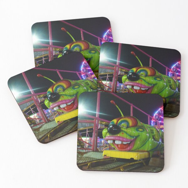 Item preview, Wacky Worm Coaster designed and sold by Creek Nymph Photography.