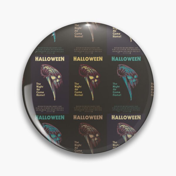 Item preview, Halloween Original Poster Fan Pop-Art Collage designed and sold by Cathedral of Curiosity.