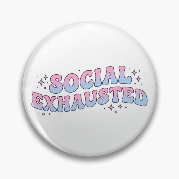 Item preview, Social Exhausted Bubbly Retro Font Introvert designed and sold by SlickFreek.