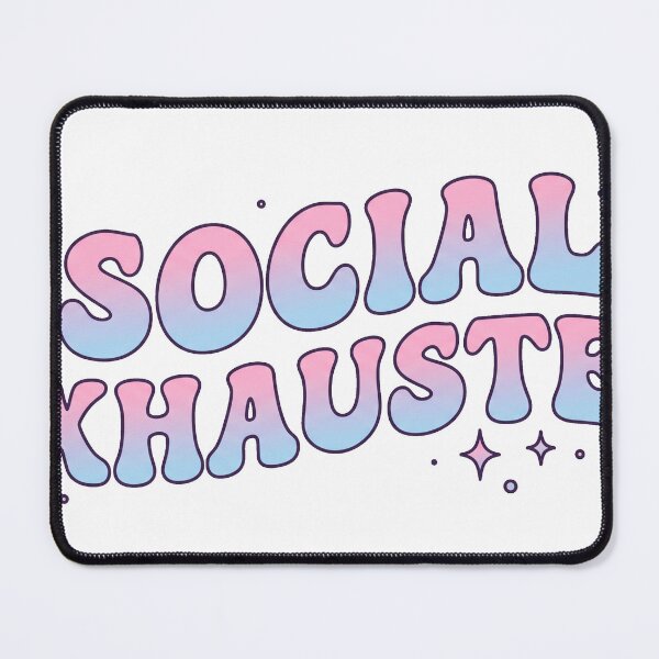 Item preview, Social Exhausted Bubbly Retro Font Introvert designed and sold by SlickFreek.