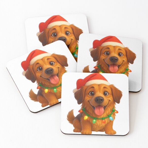 Item preview, Golden Retriever Mix Christmas designed and sold by Sillytoe.