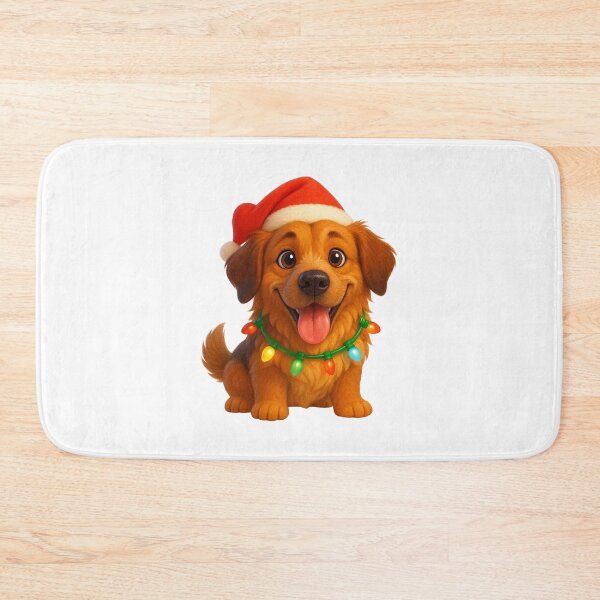 Item preview, Golden Retriever Mix Christmas designed and sold by Sillytoe.