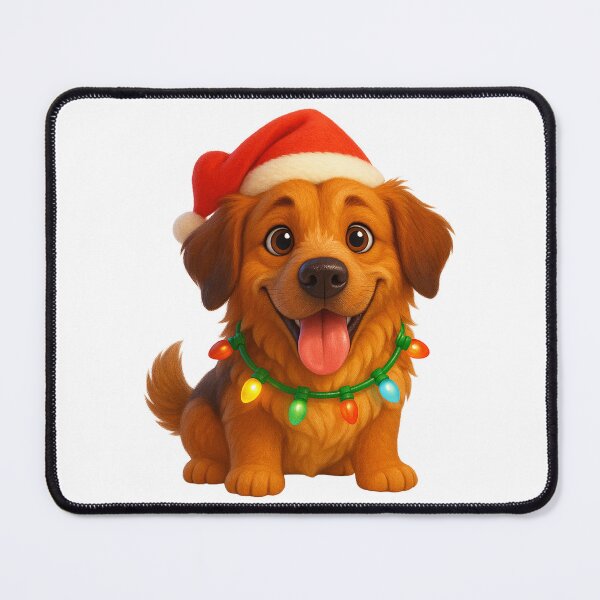 Item preview, Golden Retriever Mix Christmas designed and sold by Sillytoe.
