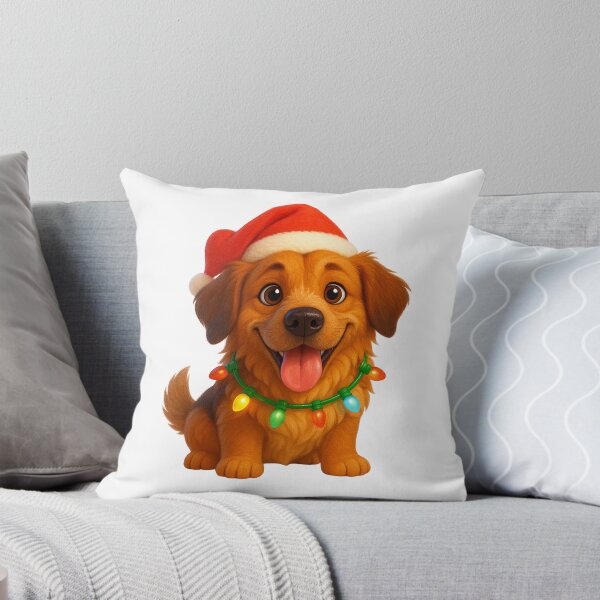 Item preview, Golden Retriever Mix Christmas designed and sold by Sillytoe.