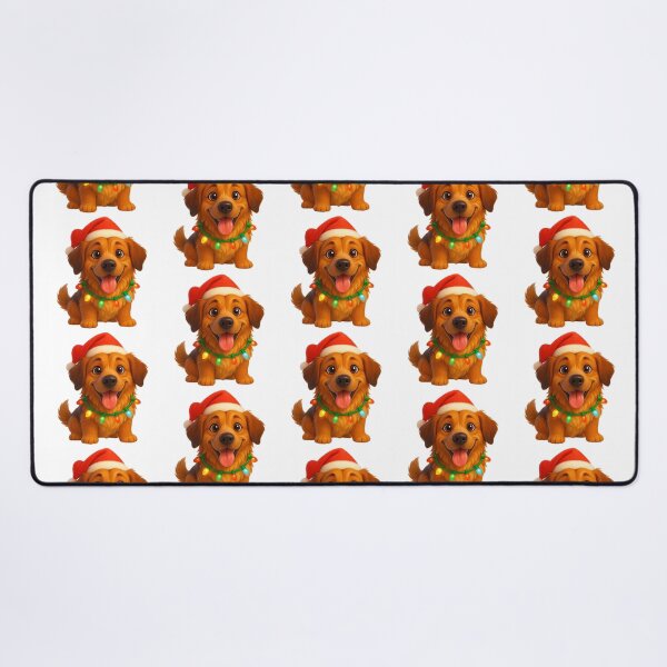 Item preview, Golden Retriever Mix Christmas designed and sold by Sillytoe.