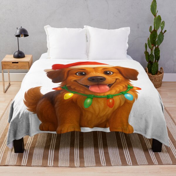 Item preview, Golden Retriever Mix Christmas designed and sold by Sillytoe.