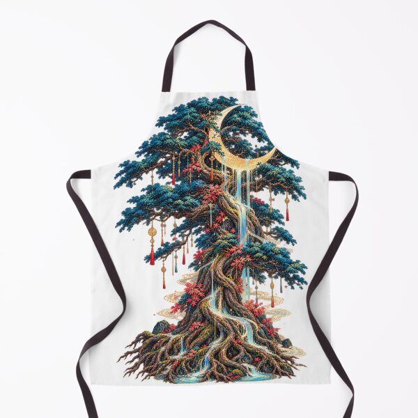 Item preview, The Tree That Drank the Moon | Japanese Fantasy Art designed and sold by Substance_life.