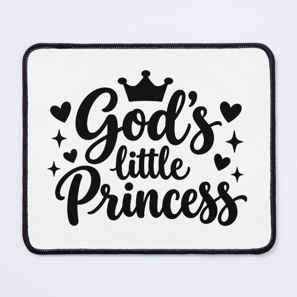 Item preview, gods little princess crown stars hearts love designed and sold by OCD_JESSICA.