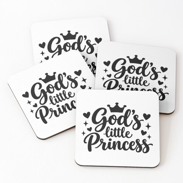 Item preview, gods little princess crown stars hearts love  designed and sold by OCD_JESSICA.