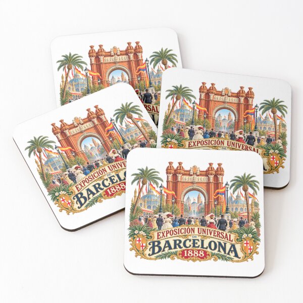 Item preview, Barcelona 1888 Universal Exposition — Vintage World’s Fair designed and sold by Past in Threads.