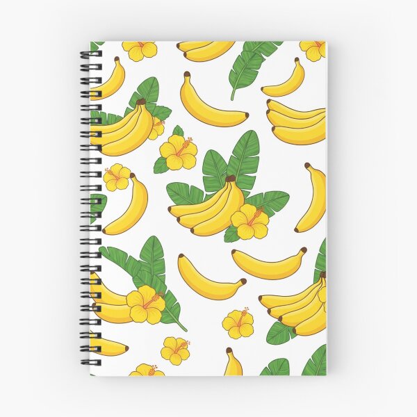 Item preview, Tropical Banana And Hibiscus Flower Pattern designed and sold by Owcomm.