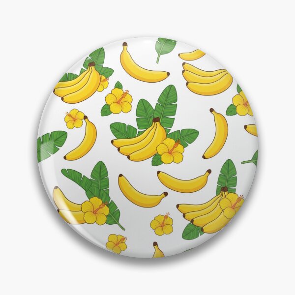 Item preview, Tropical Banana And Hibiscus Flower Pattern    designed and sold by Owcomm.