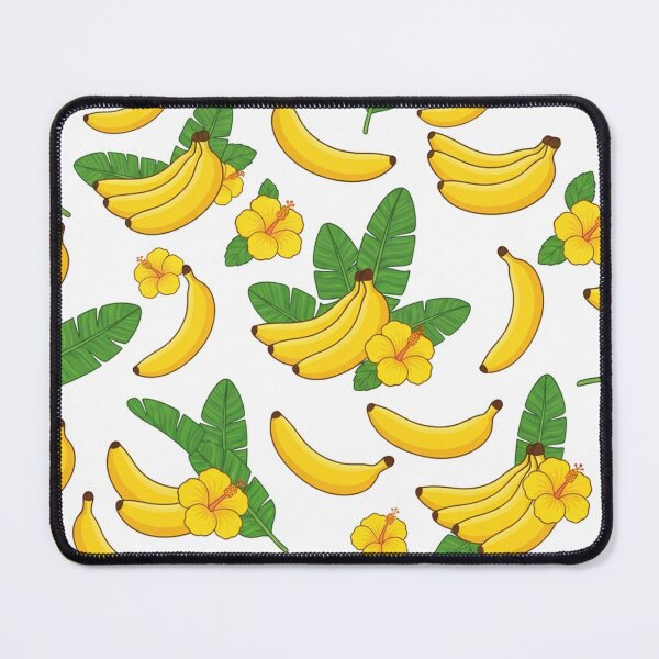 Item preview, Tropical Banana And Hibiscus Flower Pattern    designed and sold by Owcomm.