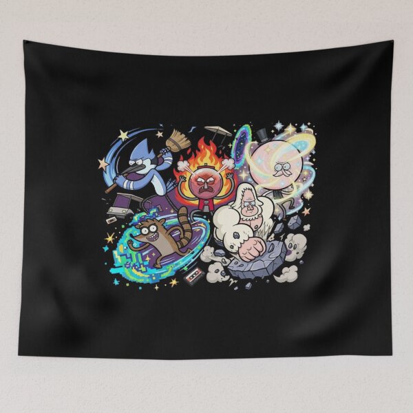 Item preview, Regular Show Character Collage Art  designed and sold by circliqueart.