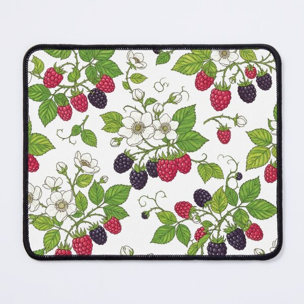 Item preview, Vintage Botanical Raspberry And Blackberry Pattern designed and sold by Owcomm.