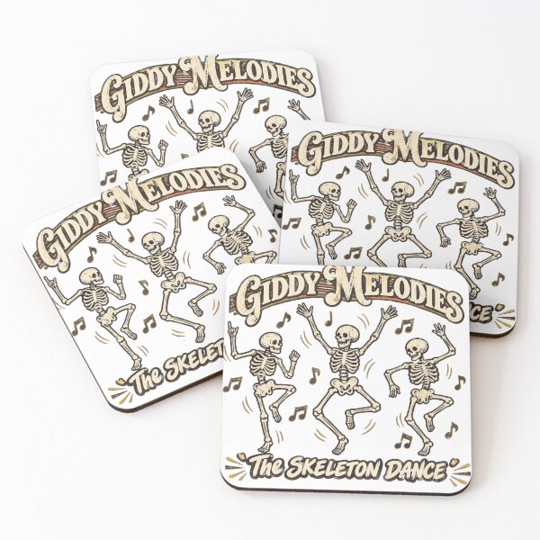 Item preview, Dancing Skeleton Halloween Party designed and sold by JOSUQ.