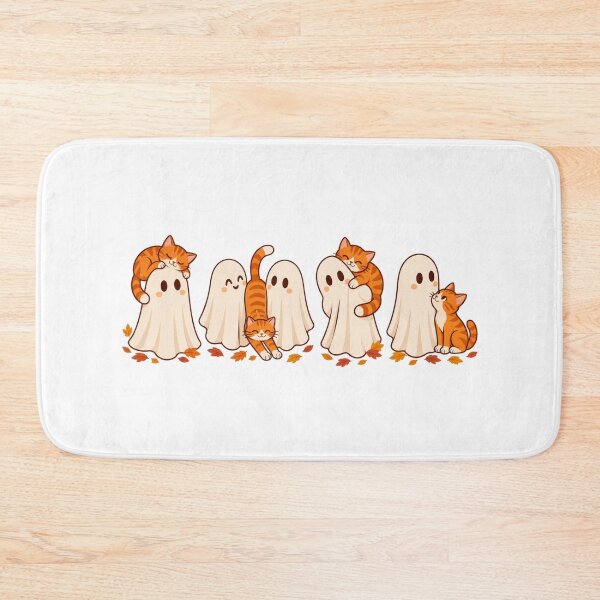 Item preview, Autumn Ghosts and Ginger Cats designed and sold by LuveraxArt.