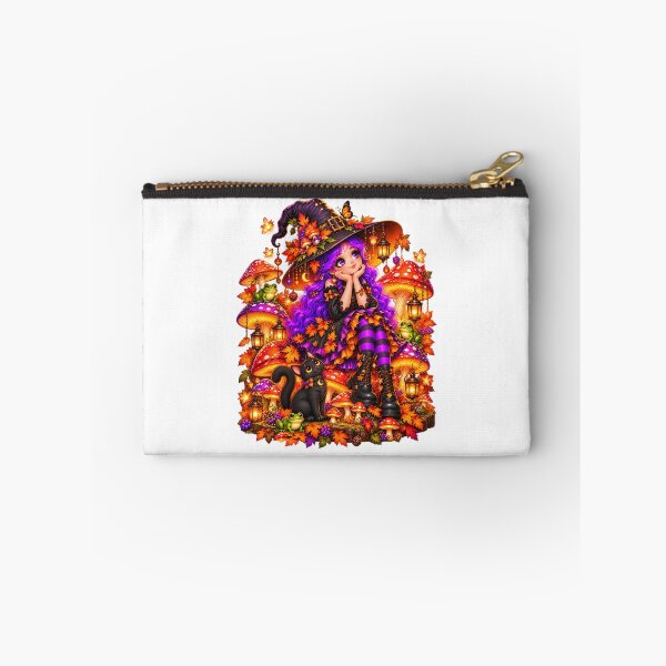 Item preview, Mushroom Witch – Enchanted Autumn Woodland designed and sold by The Cutting Room.