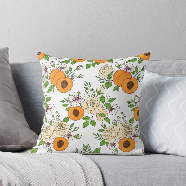 Item preview, Vintage Apricot Peach Blossom Floral Pattern designed and sold by Owcomm.