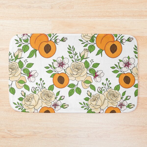 Item preview, Vintage Apricot Peach Blossom Floral Pattern designed and sold by Owcomm.