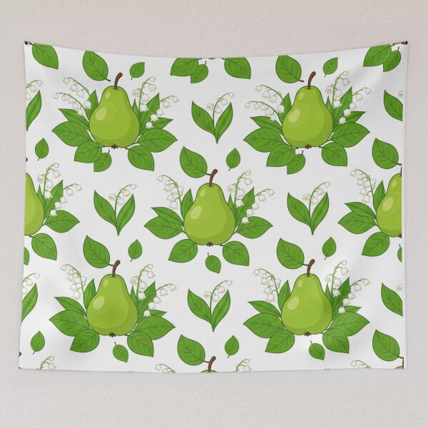 Item preview, Green Pears and Lily of the Valley    designed and sold by Owcomm.