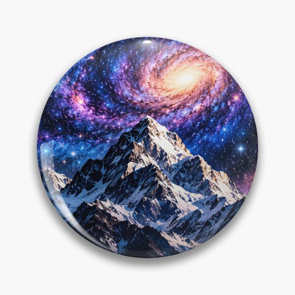 Item preview, Mountain and galaxy  designed and sold by sissymoon22.