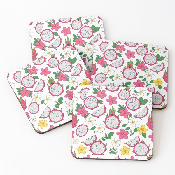 Item preview, Vibrant Dragon Fruit Tropical Floral Pattern designed and sold by Owcomm.