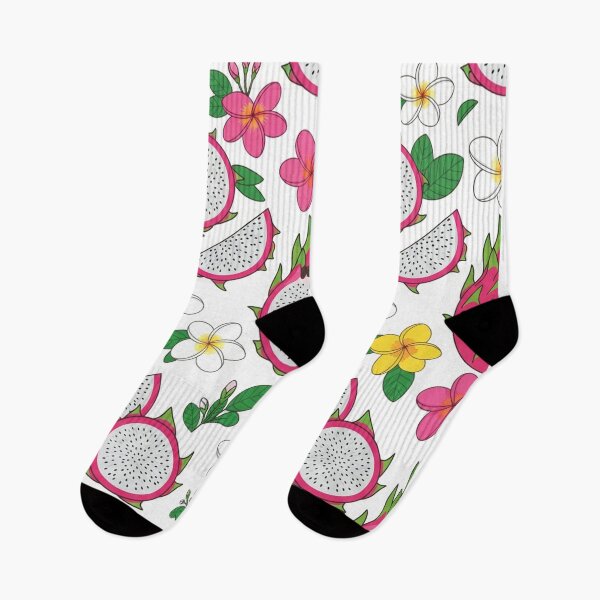 Item preview, Vibrant Dragon Fruit Tropical Floral Pattern designed and sold by Owcomm.