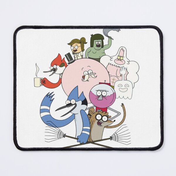 Item preview, Regular Show Full Cast - Retro Cartoon Style designed and sold by circliqueart.