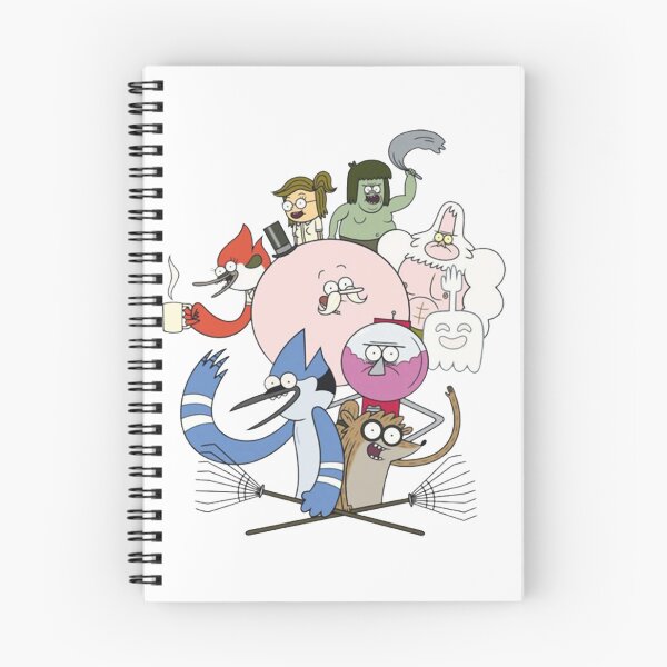 Item preview, Regular Show Full Cast - Retro Cartoon Style  designed and sold by circliqueart.