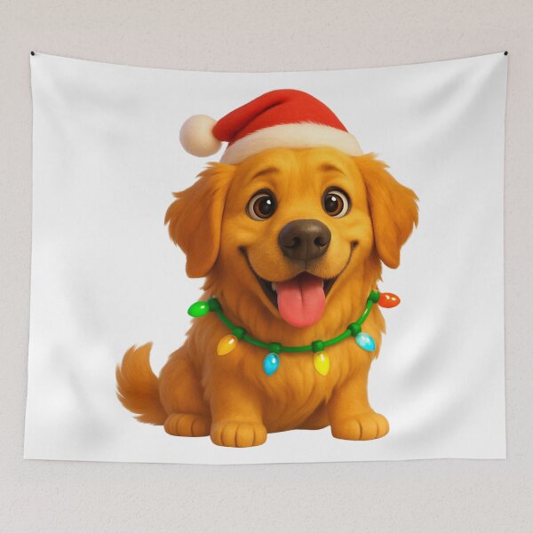 Item preview, Golden Shepherd Christmas Cheer designed and sold by Sillytoe.