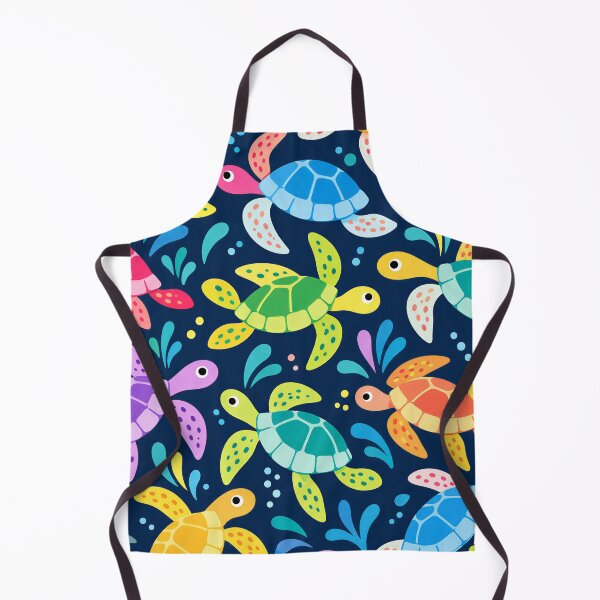 Item preview, Colorful Sea Turtle Pattern – Bright Tropical Ocean Marine Life designed and sold by Timegraf.
