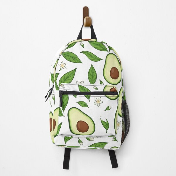 Item preview, Cute Avocado Pattern With Leaves And Flowers    designed and sold by Owcomm.