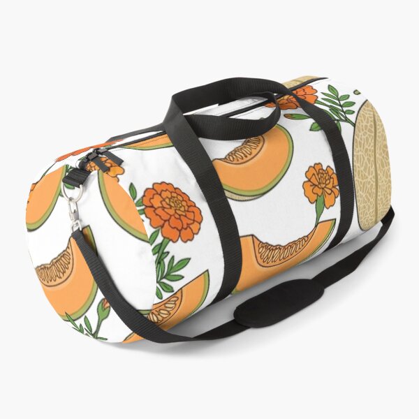 Item preview, Fresh Cantaloupe Melon And Marigold Flowers Pattern    designed and sold by Owcomm.