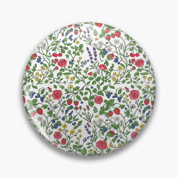 Item preview, Charming Botanical Floral Garden Pattern designed and sold by Owcomm.
