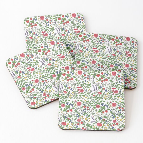 Item preview, Charming Botanical Floral Garden Pattern designed and sold by Owcomm.