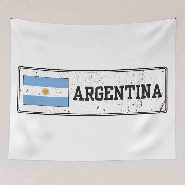 Item preview, Argentina Flag designed and sold by jeshands.