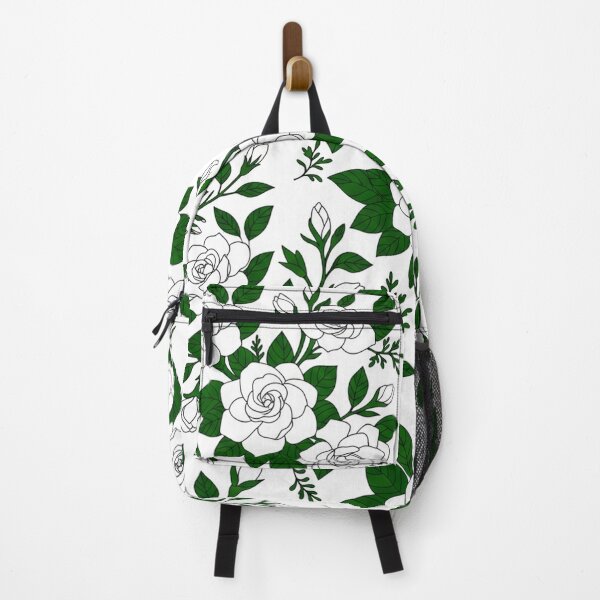 Item preview, Elegant White Roses and Green Leaves Pattern    designed and sold by Owcomm.