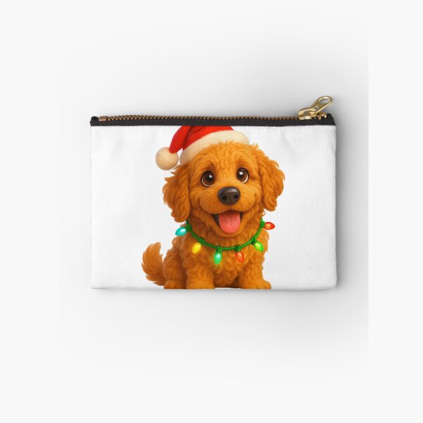 Item preview, Goldendoodle Christmas Lights designed and sold by Sillytoe.
