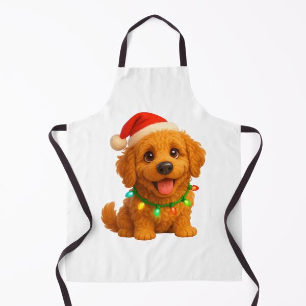Item preview, Goldendoodle Christmas Lights designed and sold by Sillytoe.