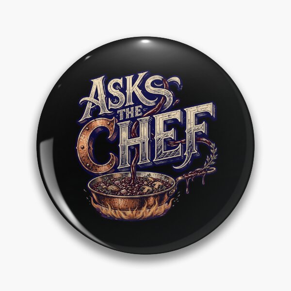 Item preview, Ask the Chef Design, Chef Artwork, Cook Design, Cooking Graphic, Chef Gift, Cook Gift, Culinary Art, Chef Life, Kitchen Design, Professional Chef, Restaurant Kitchen, Food Lover Gift designed and sold by Typologystudios.