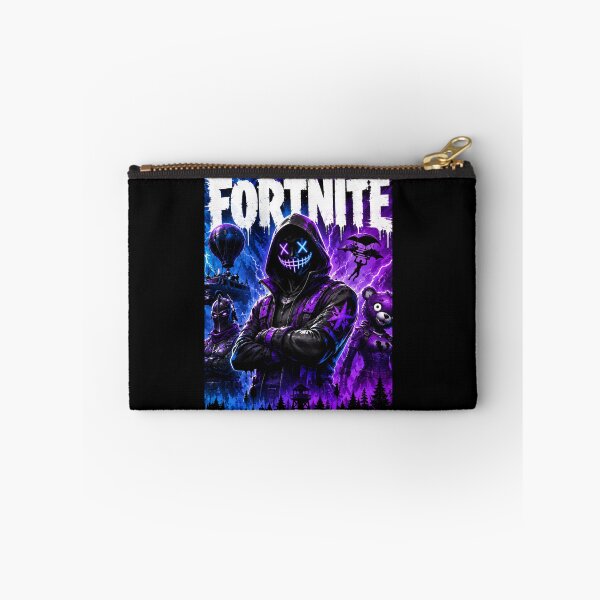 Item preview, Neon Fortnite Gaming Poster  Purple & Blue Battle Royale Street Art Classic designed and sold by EuginaVasquez.