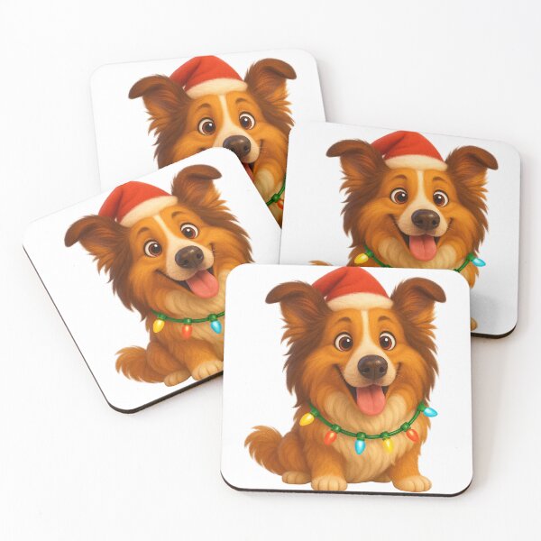 Item preview, Gollie Dog Christmas Cheer designed and sold by Sillytoe.